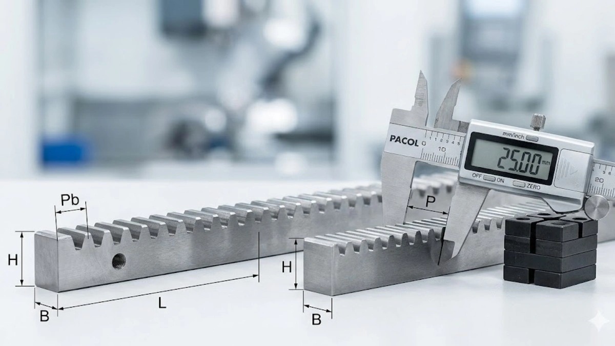 Guia Visual de Medição Cremalheira Pacol